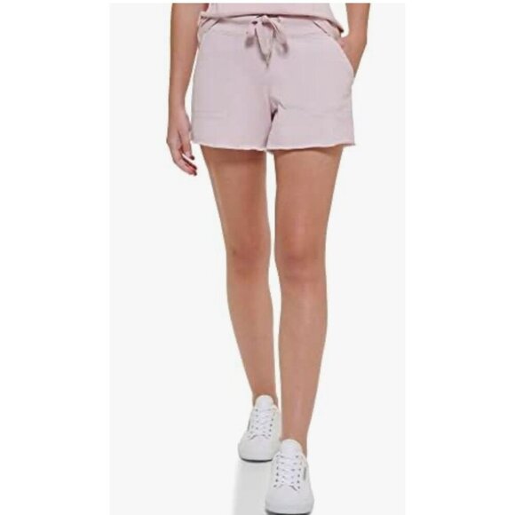 Calvin Klein Performance Ribbed Waistband Shorts Women's Secret Elastic Waist - Picture 1 of 16